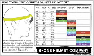 
                  
                    Load image into Gallery viewer, S1 Lifer Helmet Black Matte Undialed LIT
                  
                